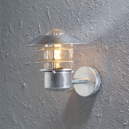 Vägglykta Konstsmide Modena E27 Silver