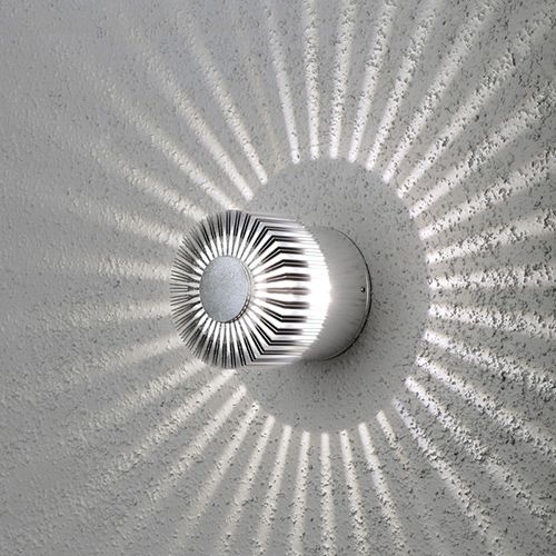 Vägglykta Konstsmide Monza LED Silver