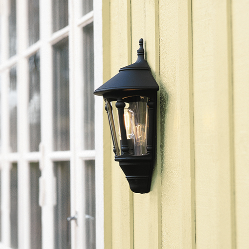 Väggplafond Konstsmide Virgo E27 Svart