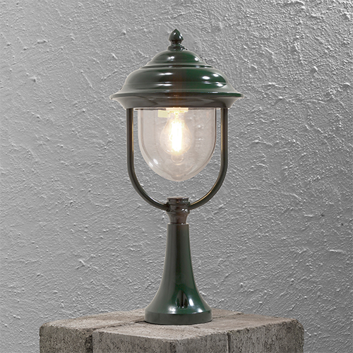 Grindlykta Konstsmide Parma E27 Grön