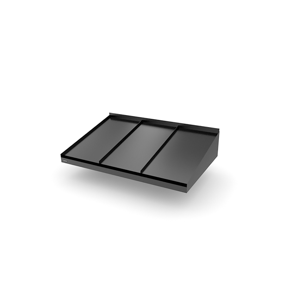 Dybde 850 Mm Classic Small - Entrétak Sort, 1500 Mm, Hvit Spotlights