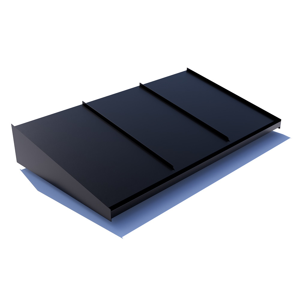 Dybde 1150 Mm Entrétak Large 1800 Mm, Svart, Antikkhvit