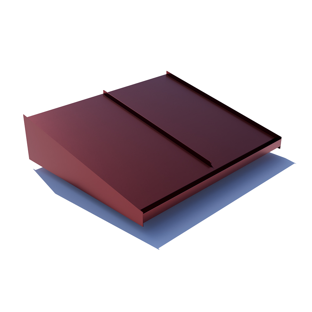 Djup 1150 Mm Entrétak Large 1200 Mm, Mörkröd, Antikvit