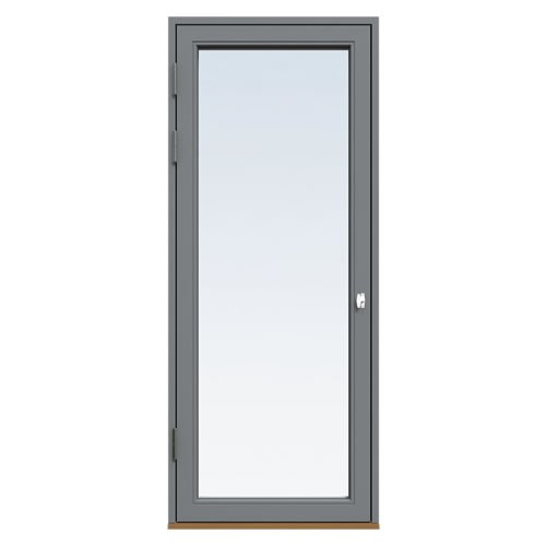 Altandörr Energi Aluminium Fönsterdörr 8, Askgrå, 21/21