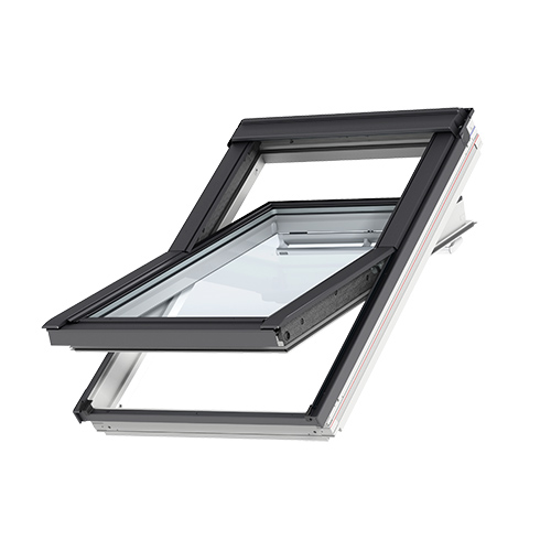 Pivåhängt Velux Takfönster 6 X 12, Vit, Solo 7