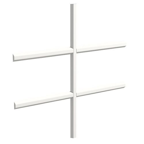 Passar Energi Trä Fast Fönster Spröjs