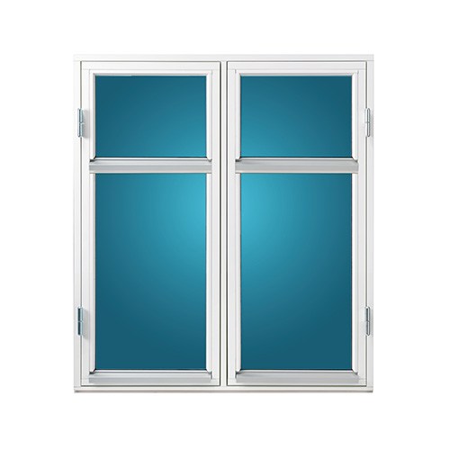 Tradition Kultur Sidohängt Fönster 11, 14, Isolerglas Plus 1,2