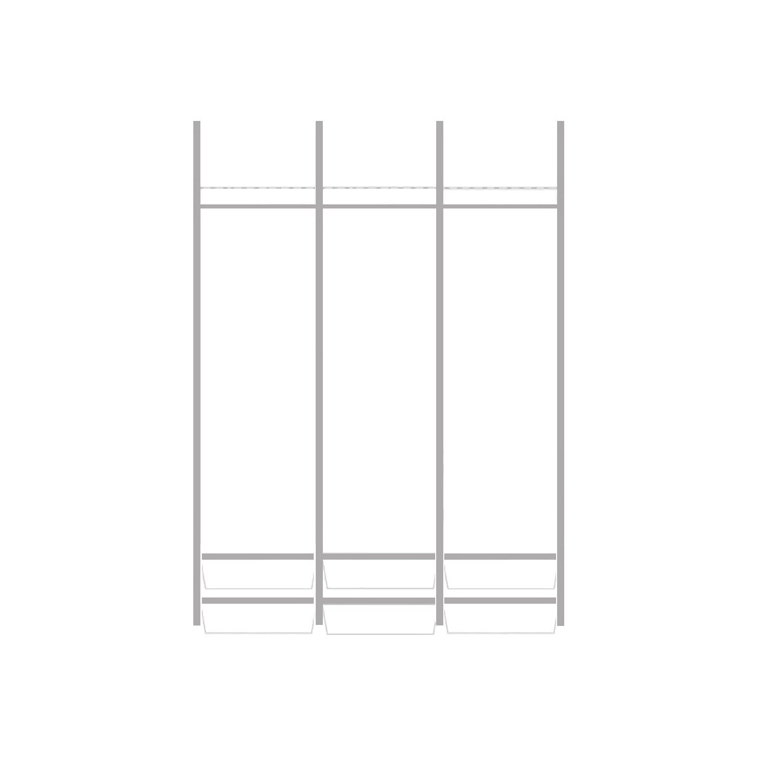 Wiksbo Garderobsinredning - 1840 Mm