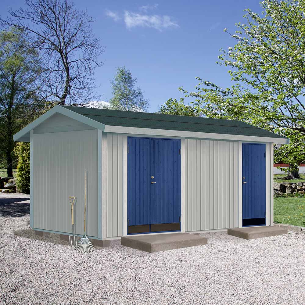 Inkl Dører M. Håndtak Og Lås Dalstorp 10 M² - Eksklusiv