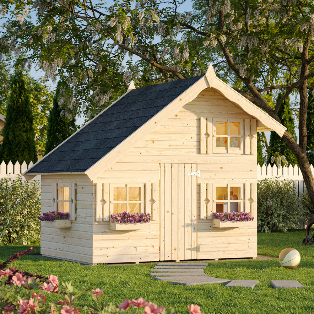 Lekehus Tom 4,0 M² , HvitPalmako