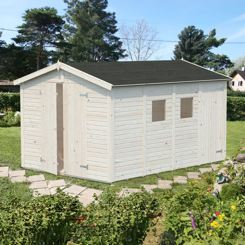 Förråd Dan 10,1 M² Shingel, Obehandlad