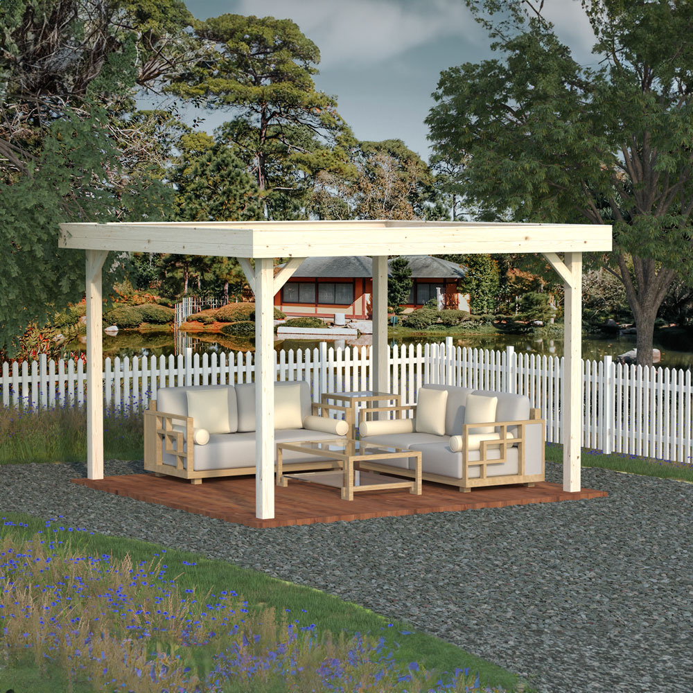 Paviljong Lucy 12,2 M² EPDM, Obehandlad