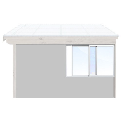 Skjutpartier Uterum Vinter - Isomax Plus Vit, 601-700, 1601-1700