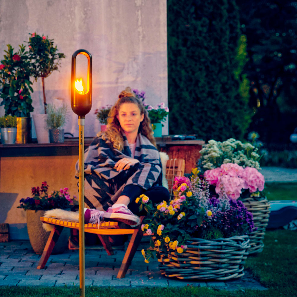 Gardena - ClickUp! Fackla med skaft