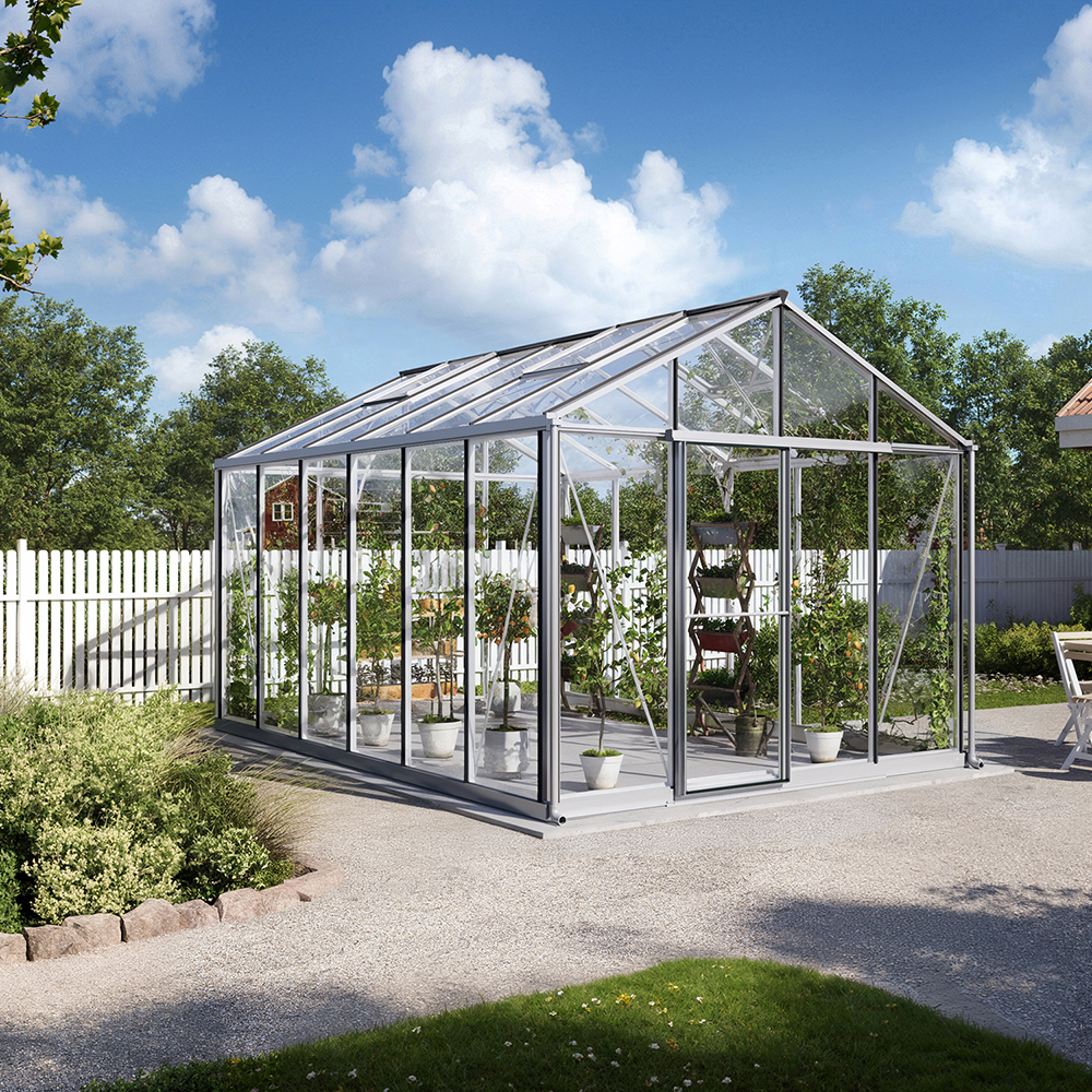 Växthus Oas Master Hobby Aluminium, 14,2 m²