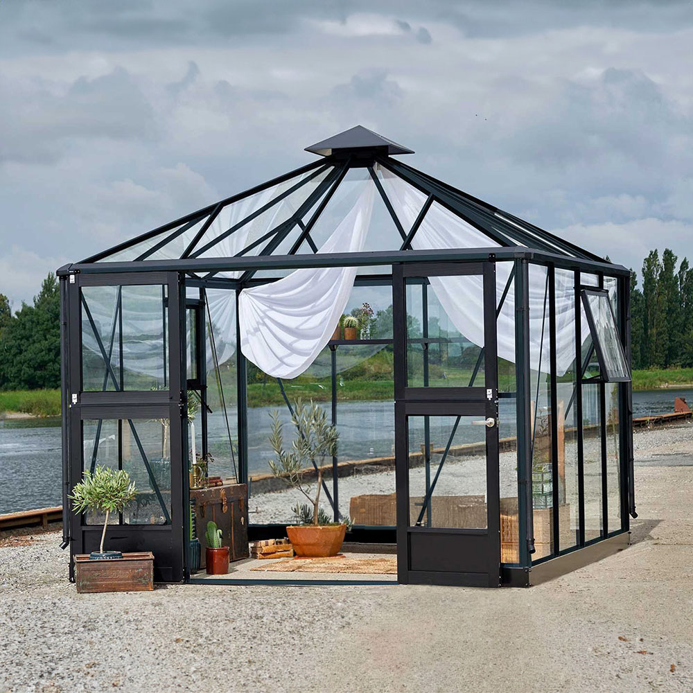 Växthus Juliana Oase inkl. sockel 8,8 M²