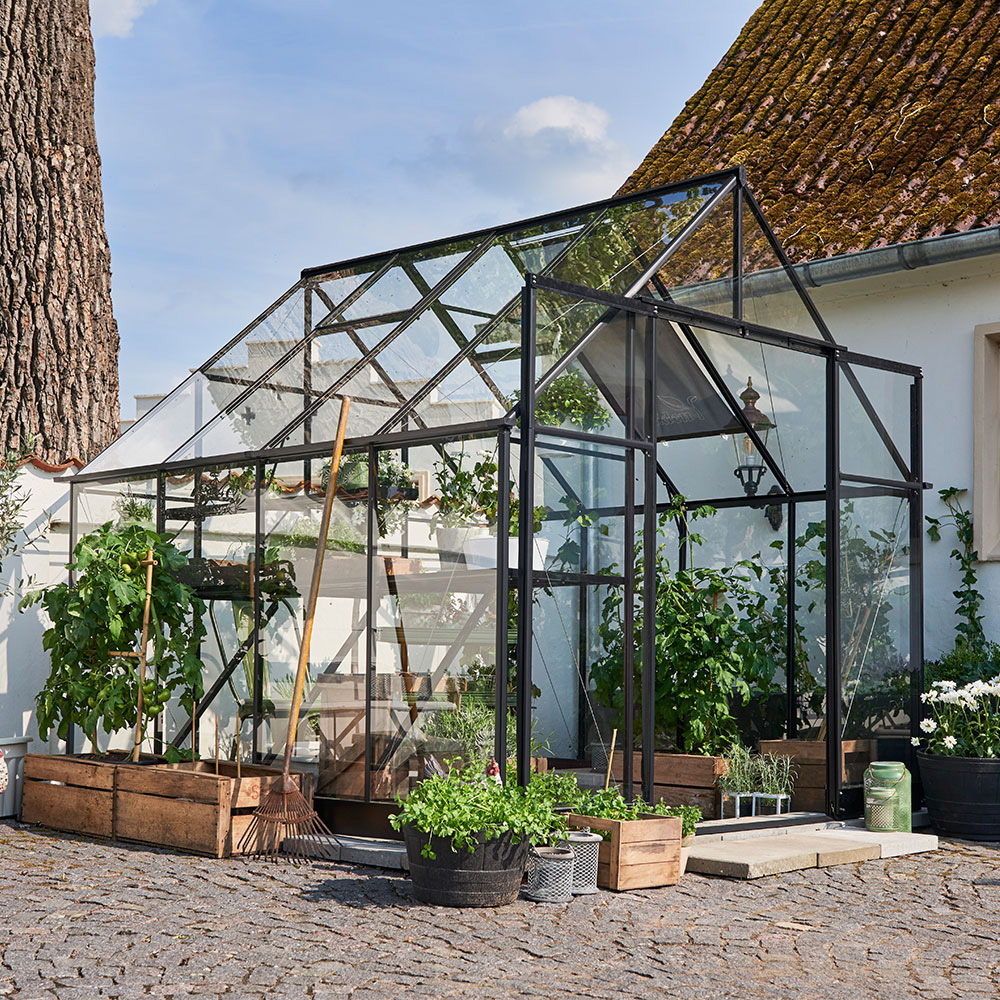 Växthus Qube + Nej, 6,3 m²