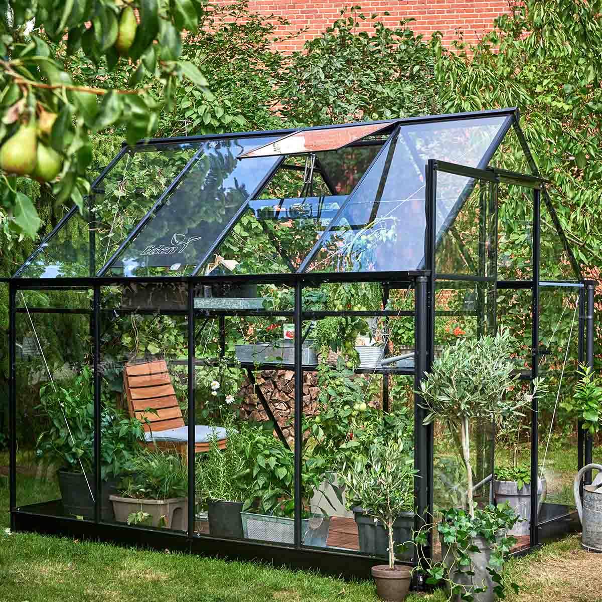 Växthus Qube Ja, 4,7 m²