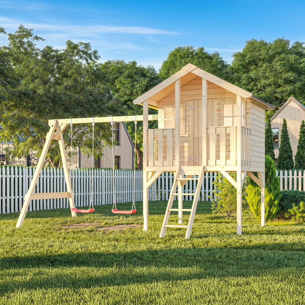 Toby 2,2 m² Lekstuga - Lekställning