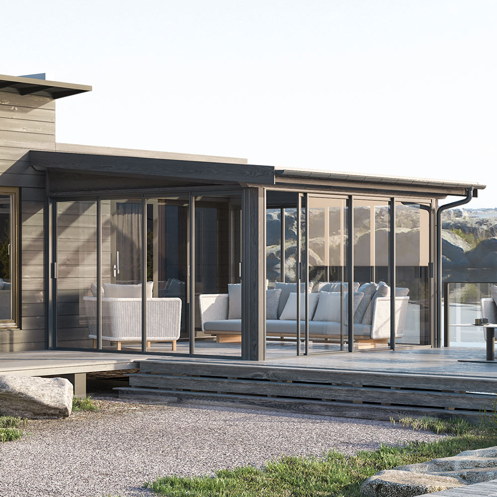 Vallda - Uterum Fasadmonterat