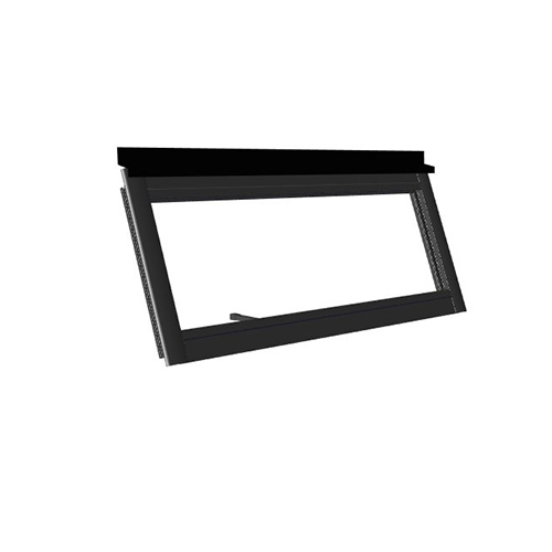 Sommar - Optimal (utgående) Ventilationsfönster, antracitgrå