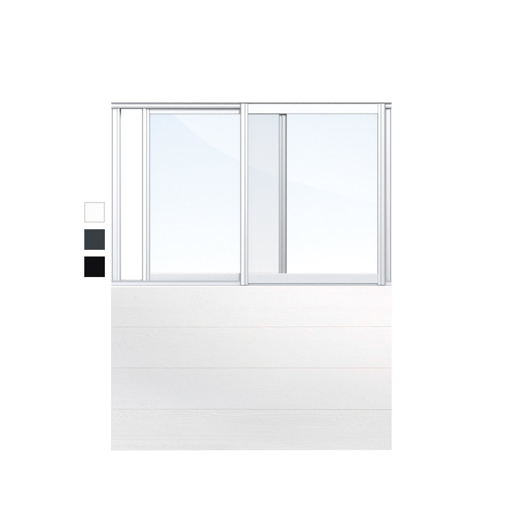 Vår/höst - Isolent Skjutfönster uterum